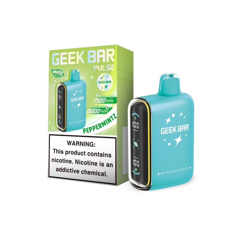 pepper mintz geek bar pulse 15000 mintz edition