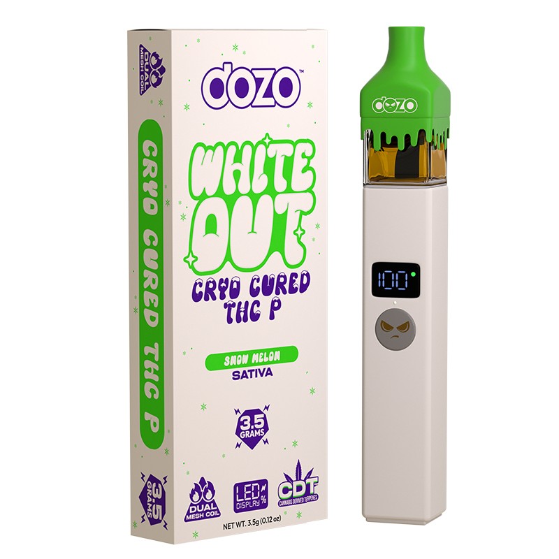 snow melon dozo white out cryo cured thc-p