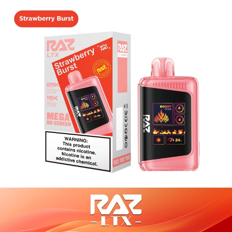 strawberry burst raz ltx 25k