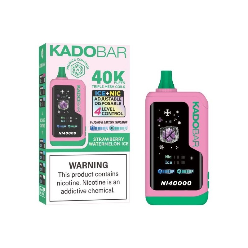 strawberry watermelon ice kado bar ni40000 ice+nic control