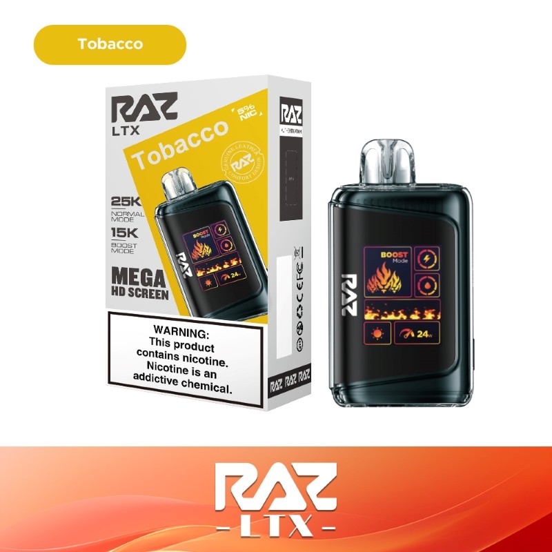 tobacco (10-pack) raz ltx 25k