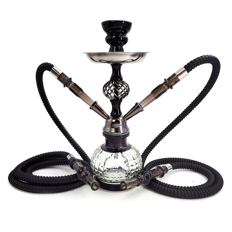 4 lnch double hose hookah