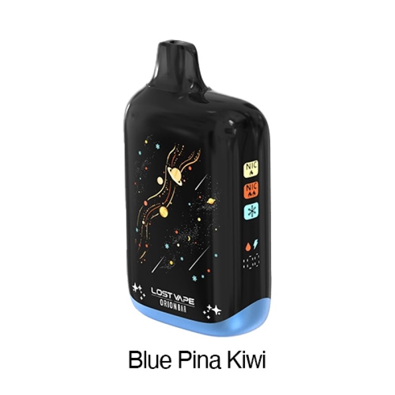 blue pina kiwi lost vape orion bar 50k