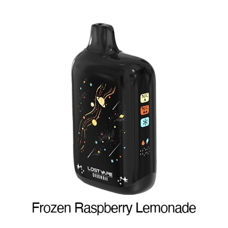 frozen raspberry lemonade lost vape orion bar 50k