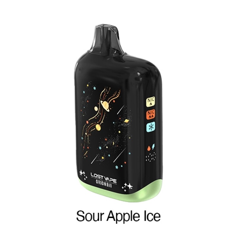 sour apple ice lost vape orion bar 50k