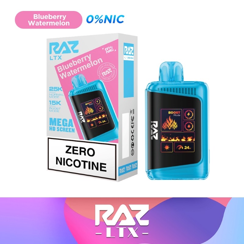 blueberry watermelon raz ltx 25k nicotine free