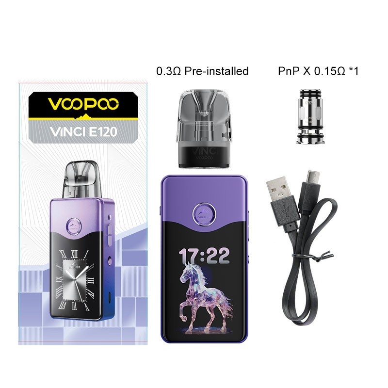 voopoo vinci e120 package