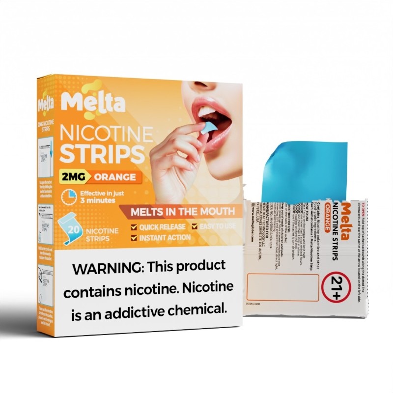 2mg melta nicotine strips