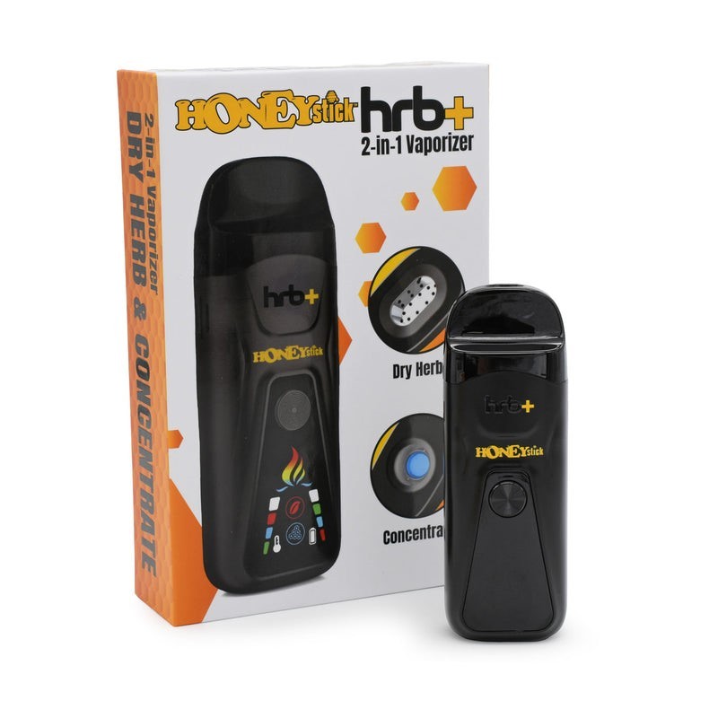 black honeystick hrb+ 2-in-1 vaporizer