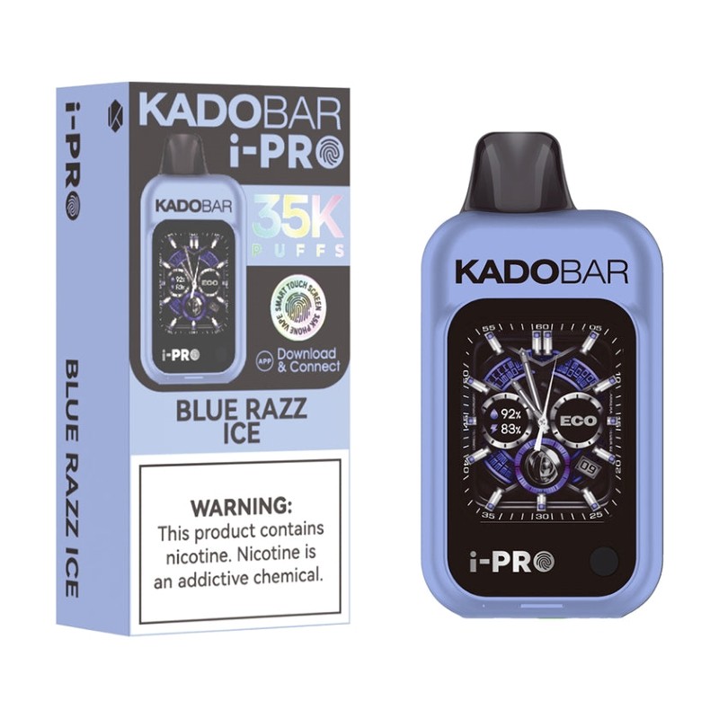 blue razz ice kado bar i-pro 35k