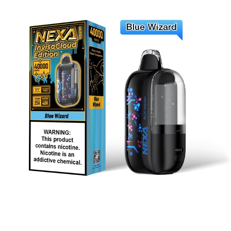 blue wizard nexa ultra invisacloud 50k