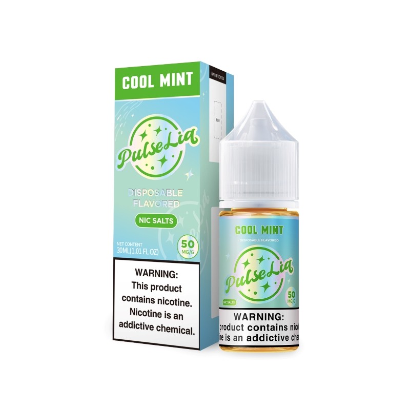 pulse liq salt cool mint e-juice