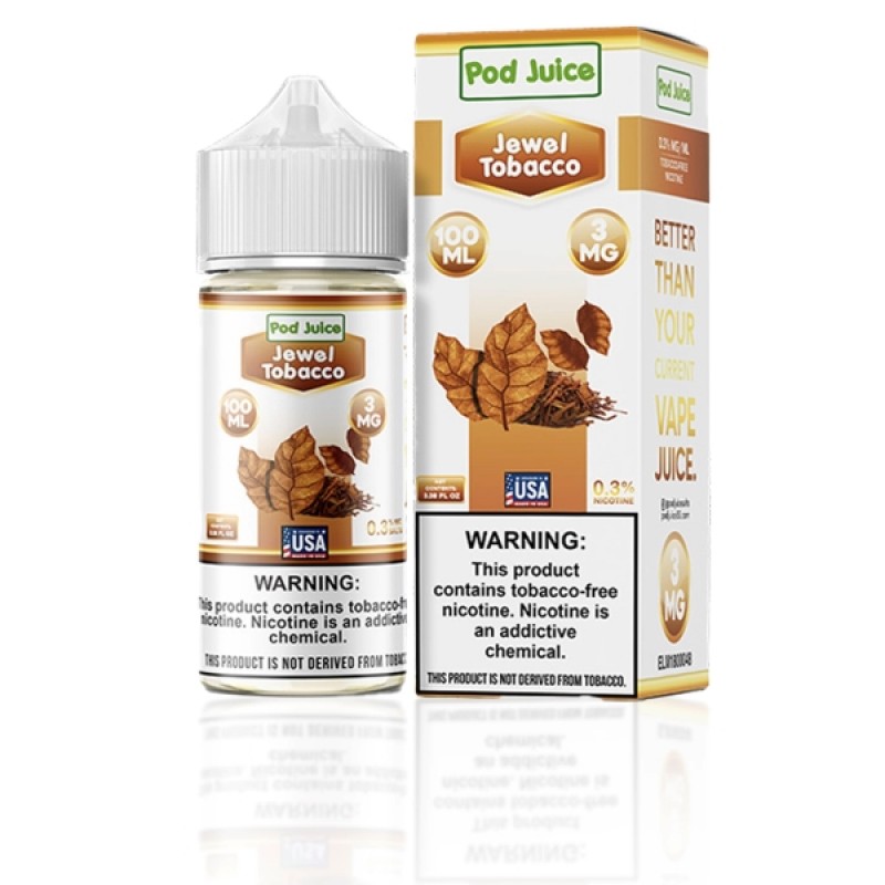 pod juice jewel tobacco e-juice