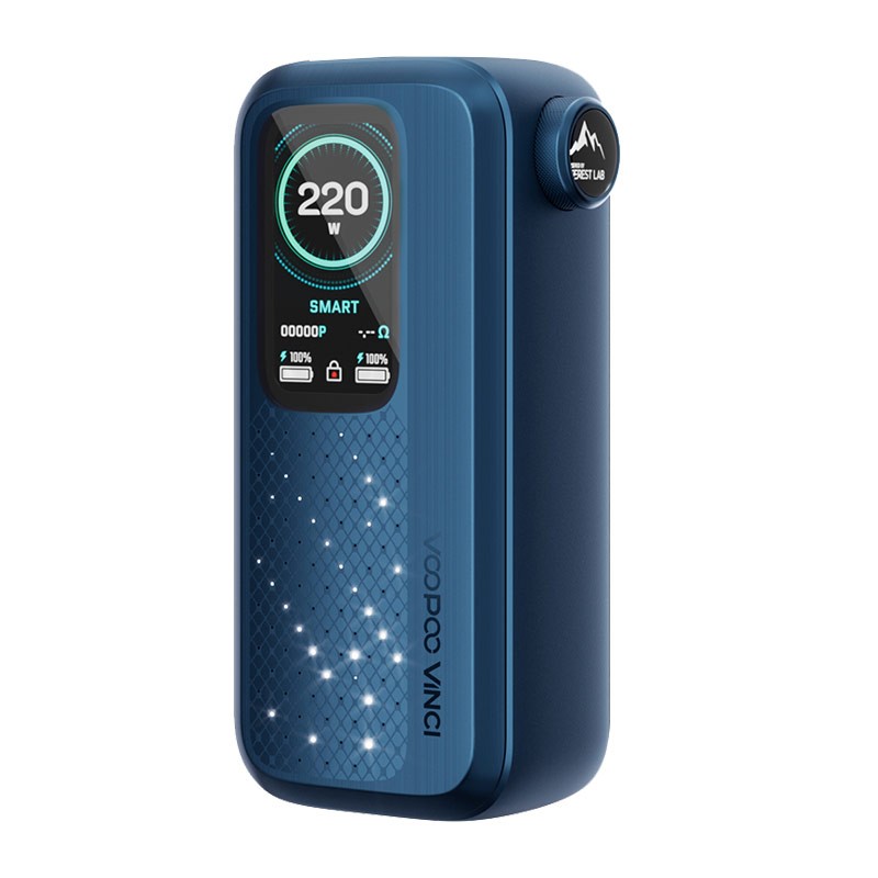 space blue voopoo vinci spark220 box mod