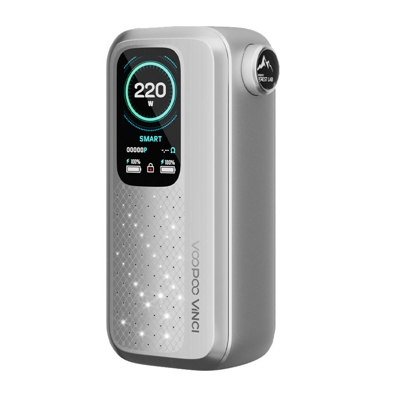 tech silver voopoo vinci spark220 box mod