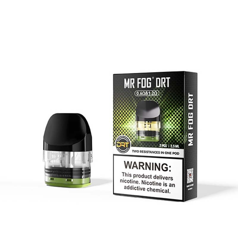 0.6ohm & 1.2ohm mr fog drt replacement pod