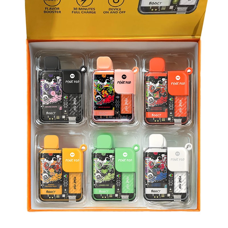 6 flavor gift box pyne pod boost