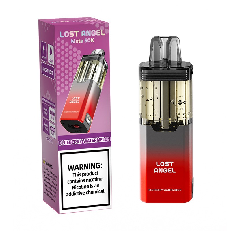blueberry watermelon lost angel mate 50k disposable pod
