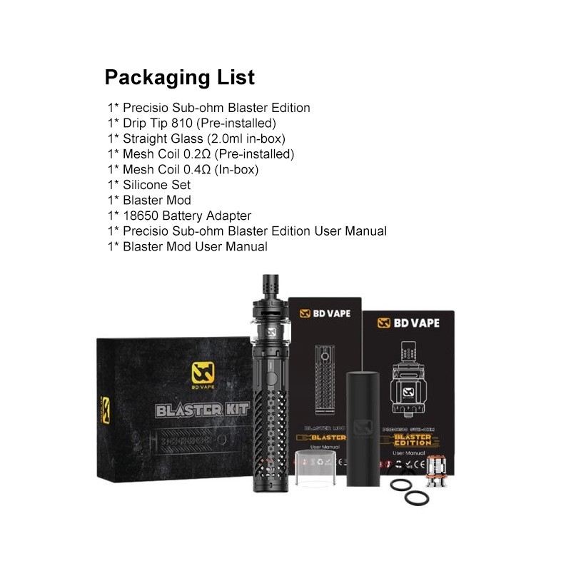 bd vape blaster package