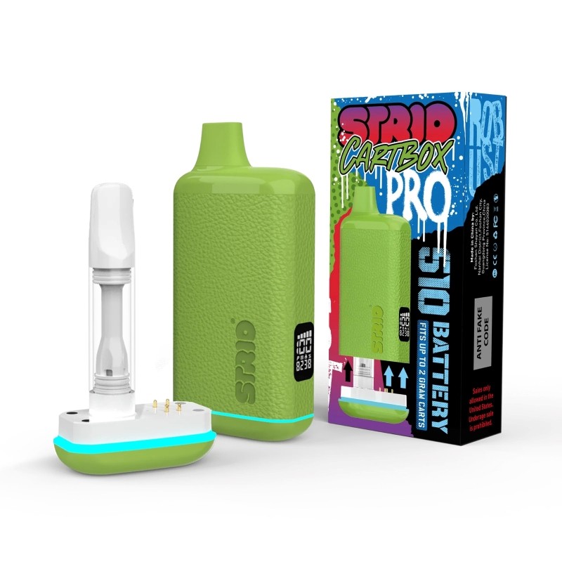 birch green leather strio cartbox pro