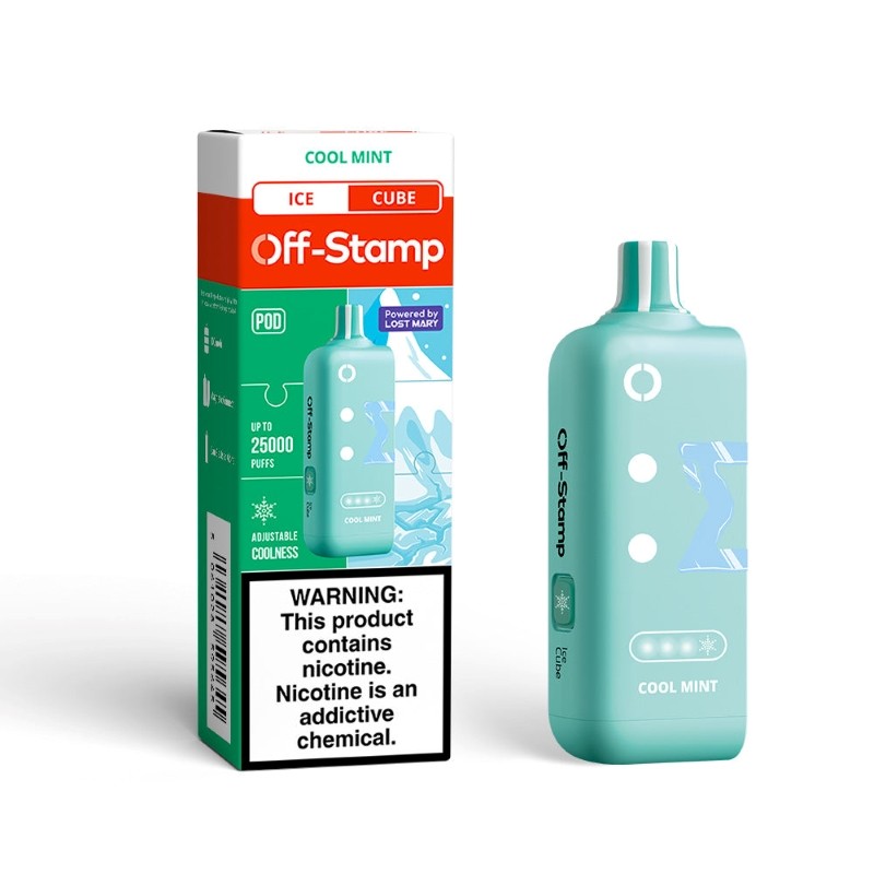 cool mint off-stamp x cube ice cube