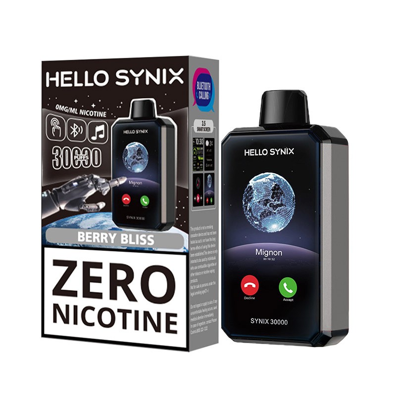 berry bliss hello synix 30k zero nicotine
