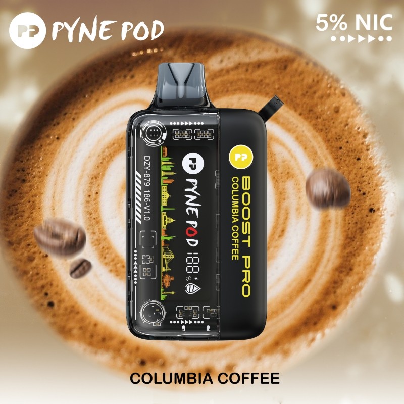 columbia coffee pyne pod boost pro 20k