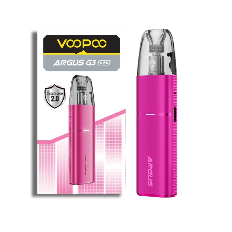 hot pink voopoo argus g3 mini