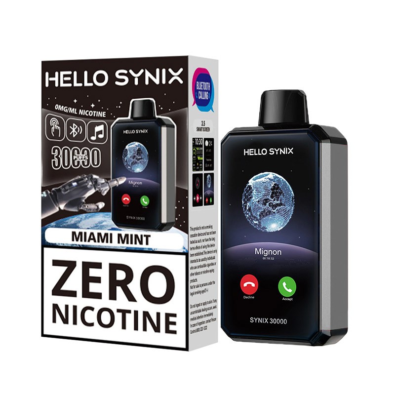 miami mint hello synix 30k zero nicotine