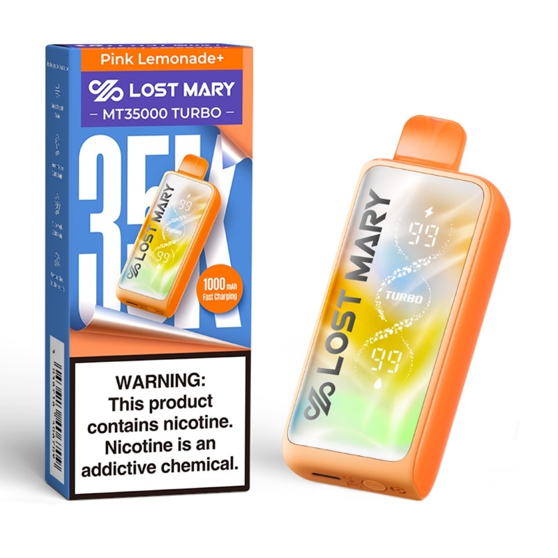 pink lemonade+ lost mary mt35000 turbo