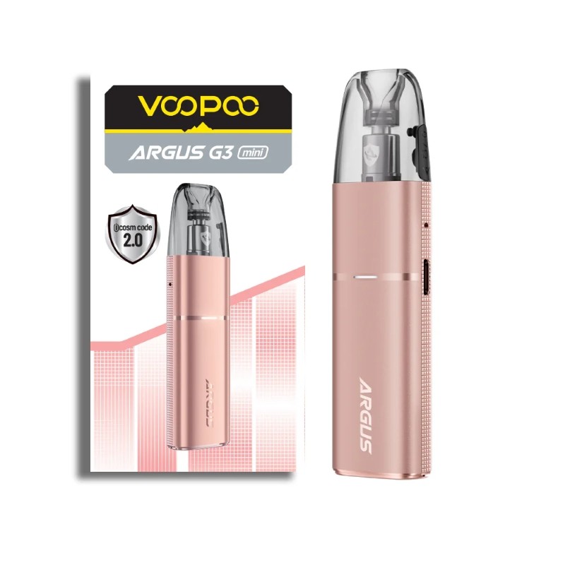 rose gold voopoo argus g3 mini