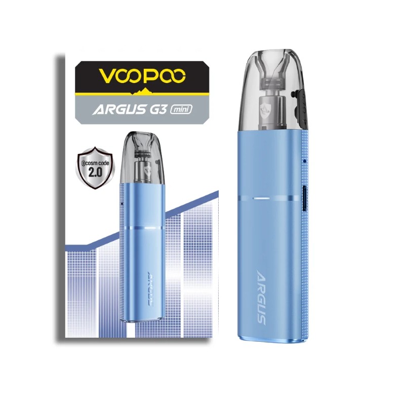 sky blue voopoo argus g3 mini