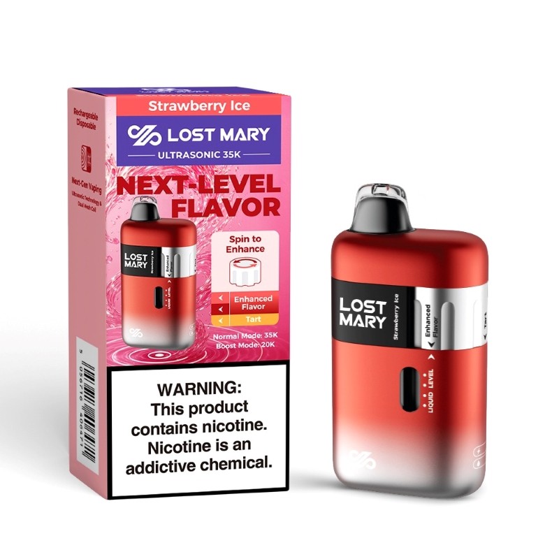 strawberry ice lost mary ultrasonic 35k