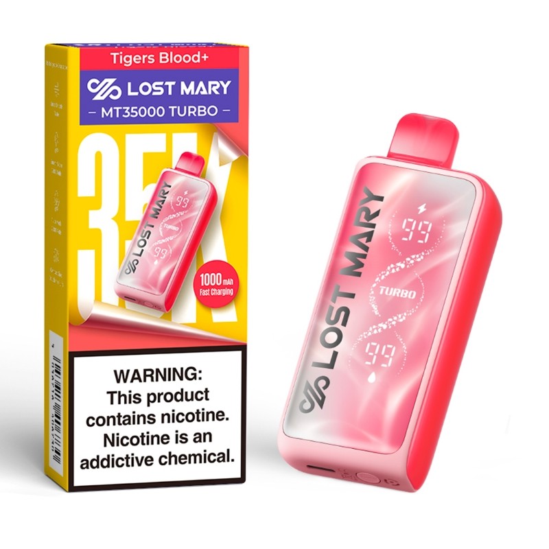 tigers blood+ lost mary mt35000 turbo