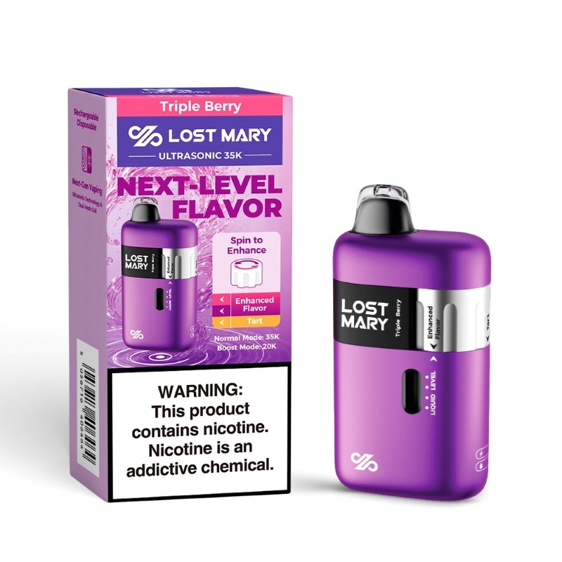 triple berry lost mary ultrasonic 35k
