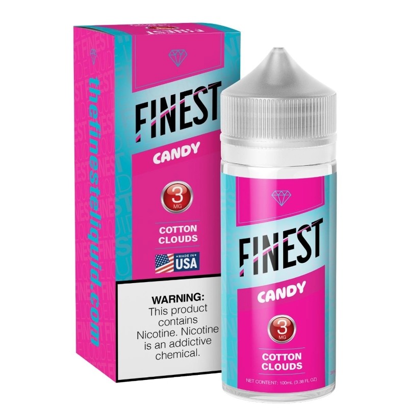 3mg finest candy edition cotton clouds e-juice