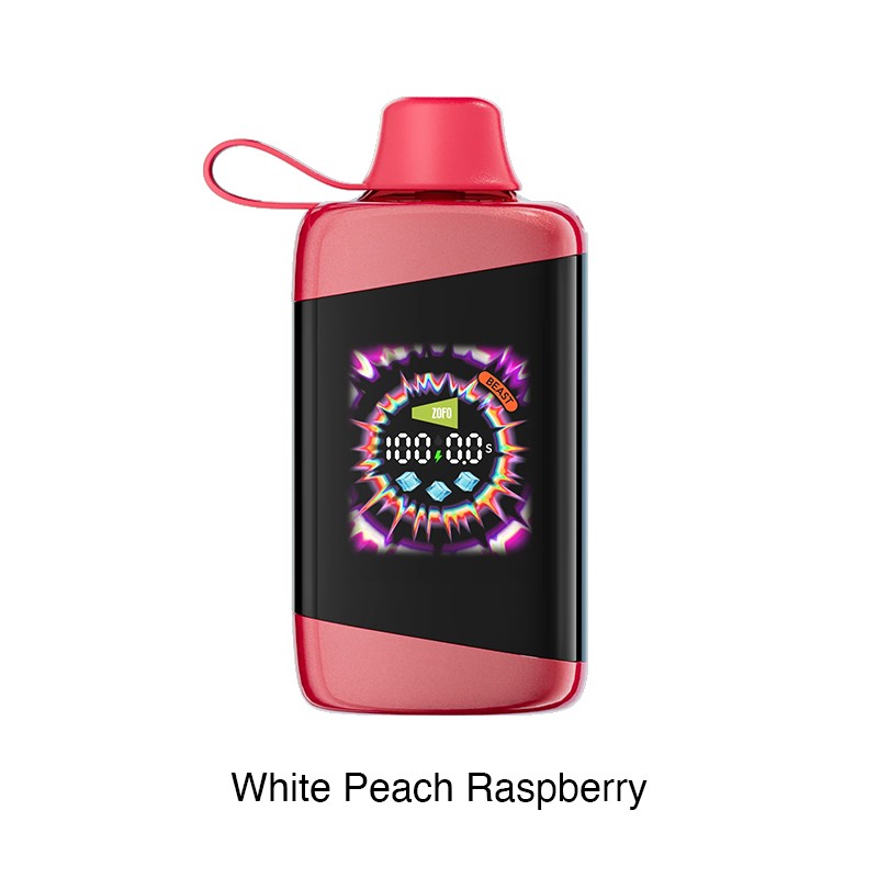 white peach raspberry zofo kamado max 25000