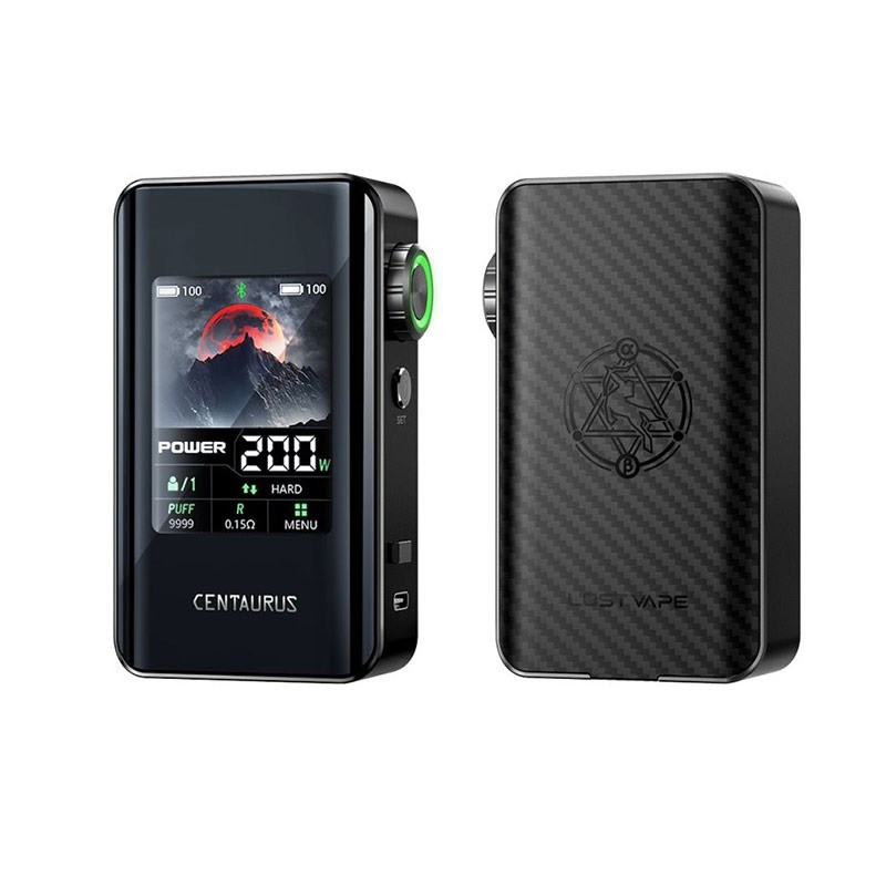black carbon lost vape centaurus bt200 box mod