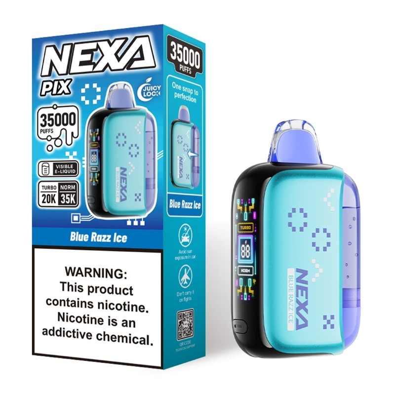 blue razz ice nexa pix 35k