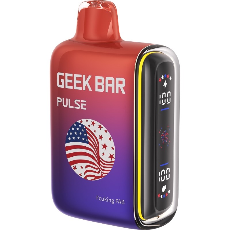 fcuking fab geek bar pulse 15000 patriot edition