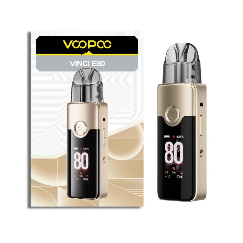 gold voopoo vinci e80