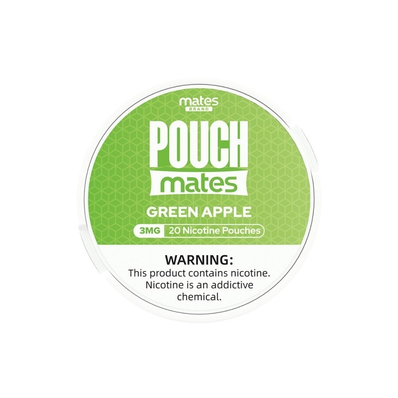 green apple mates brand pouchmate nicotine pouches