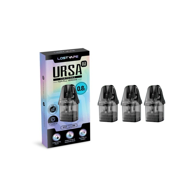0.8ohm lost vape ursa v3 replacement pod
