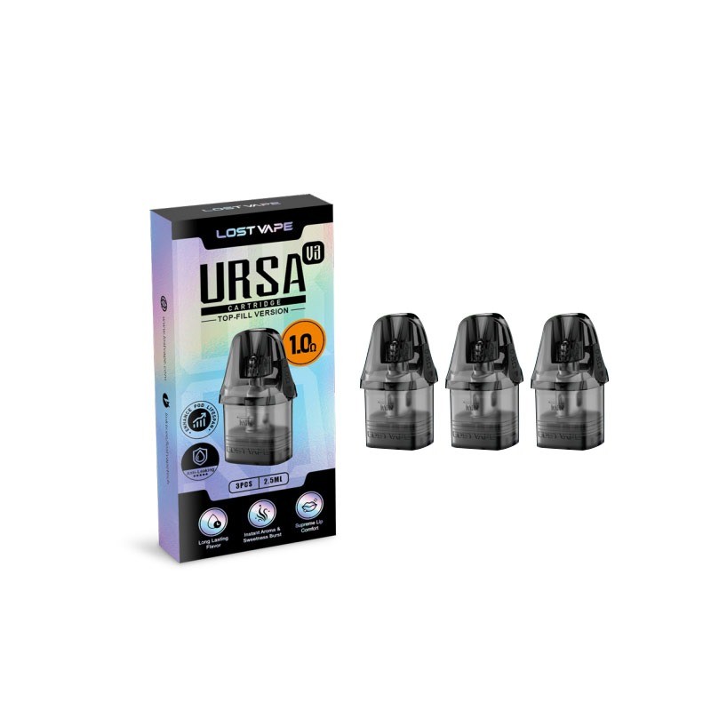 1.0ohm lost vape ursa v3 replacement pod