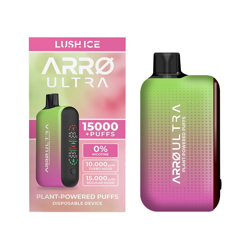 lush ice arro ultra 15000 zero nicotine