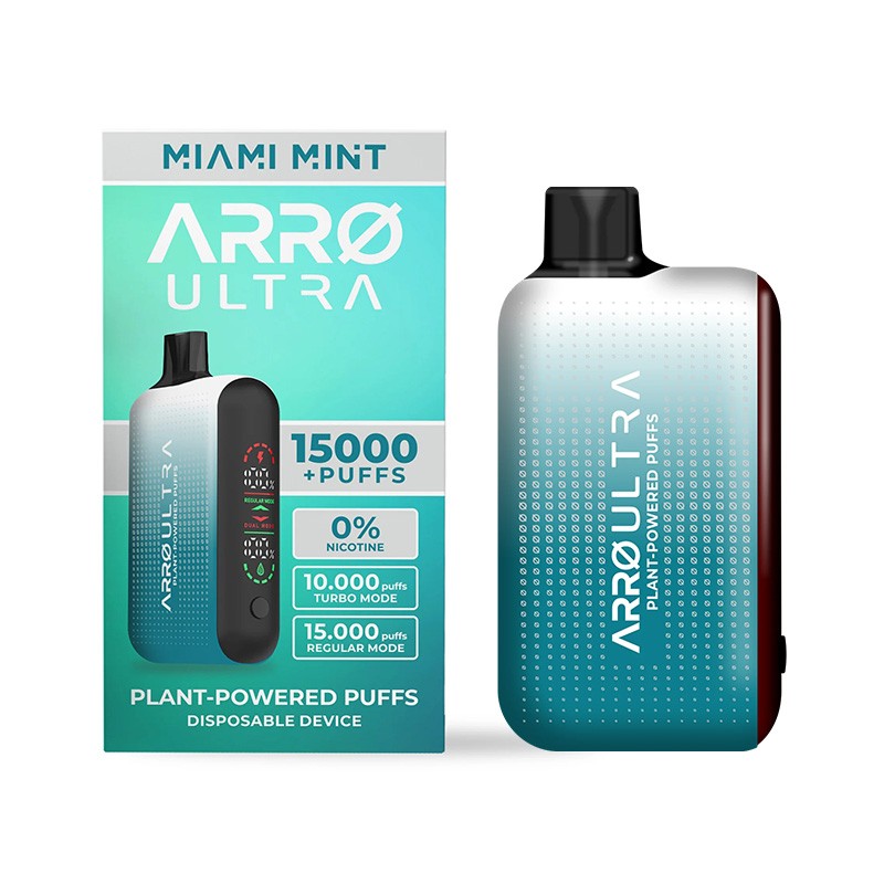 miami mint arro ultra 15000 zero nicotine