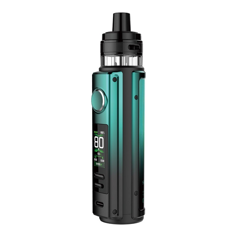 cyan black smok supa pod mod kit
