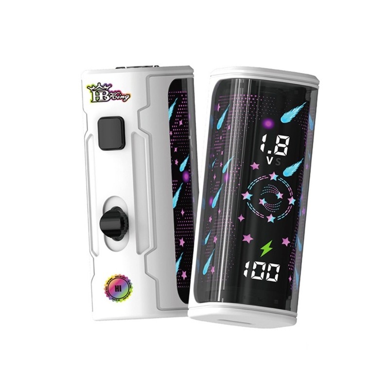 white hb king 510 thread battery