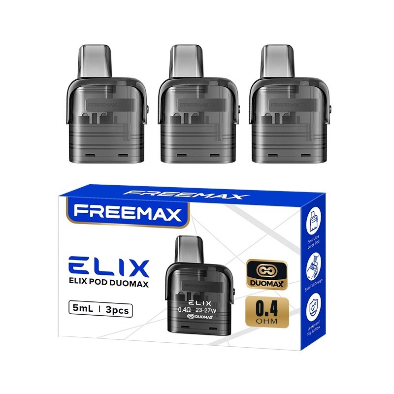 0.4ohm (duomax) freemax elix replacement pod