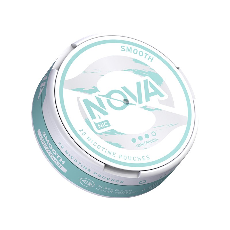 12mg smooth nova nicotine pouches